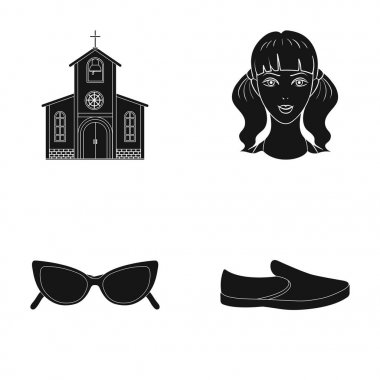 deri, kozmetik, Kuaför ve siyah style.accessories, Ayakkabı, dış taban simgeler kümesi koleksiyonundaki diğer web simgesi.