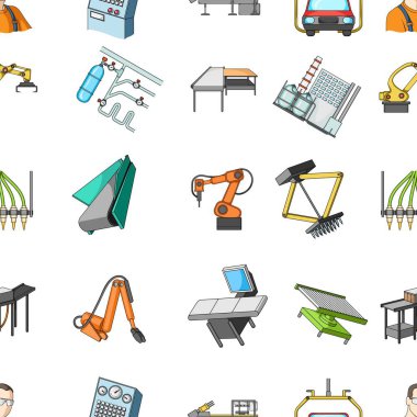 Teknik ilerleme ve diğer web simgesi karikatür tarzı. Cihaz ve makine küme koleksiyonundaki kurumsal simgelerin.