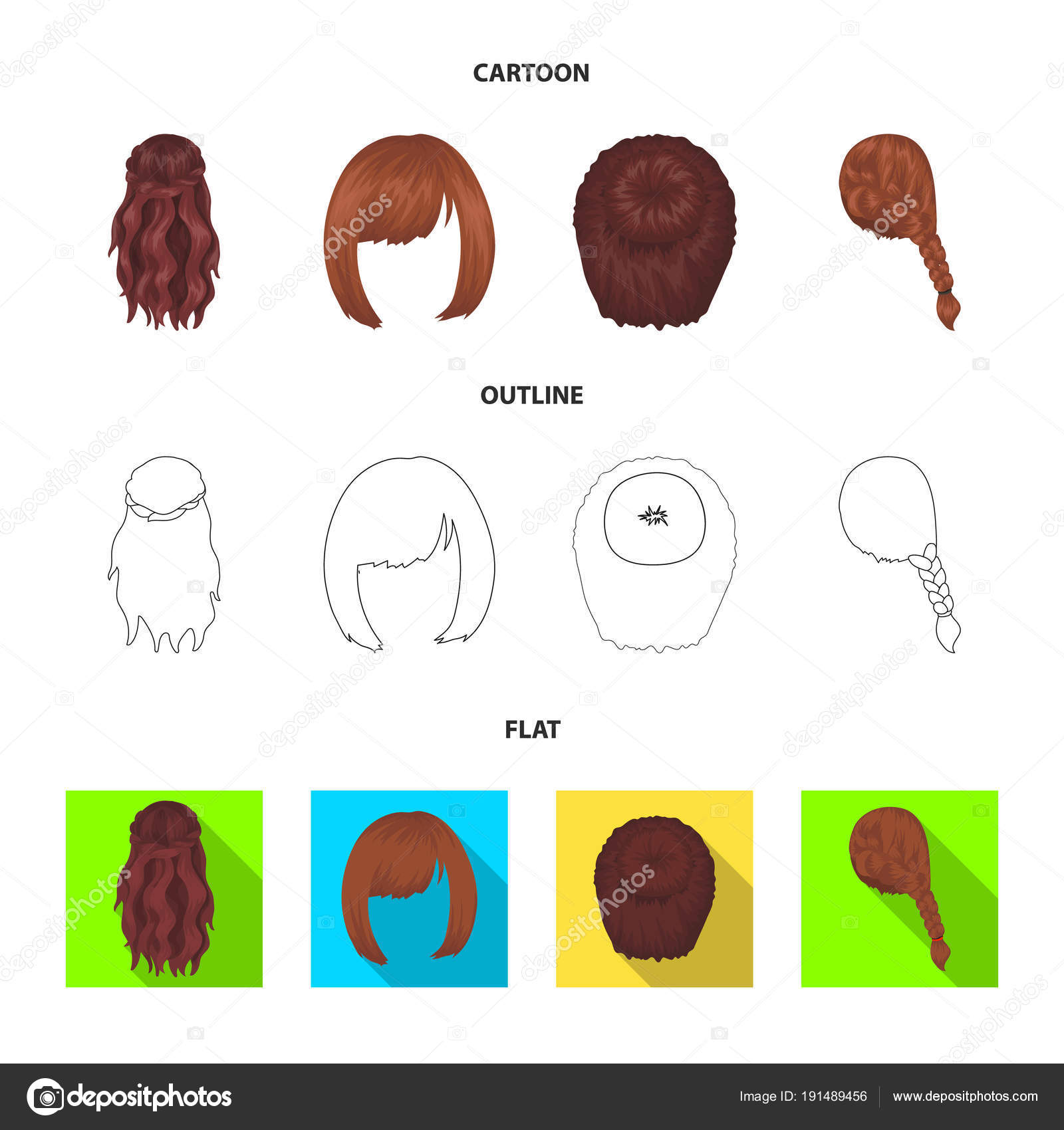 Kara Red Braid And Other Types Of Hairstyles Back