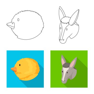 Tarım ve Hayvancılık simge yalıtılmış nesne. Tarım ve organik hisse senedi simgesi için web topluluğu.