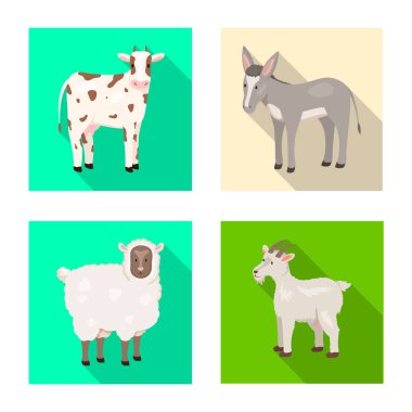 Üreme ve mutfak işareti yalıtılmış nesne. Set ıslahının ve organik hisse senedi için vektör simgesi.