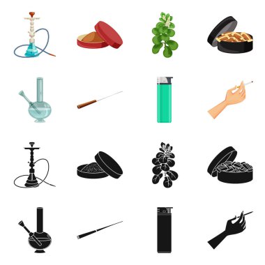 Çöp tasarımını vektör ve sembol durdurmak. Çöp ve alışkanlık hisse senedi simgesi için web topluluğu.