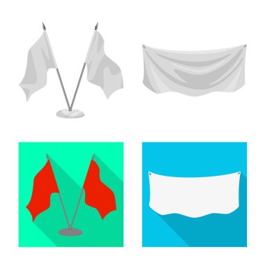 Doku ve sunum işareti vektör tasarımı. Doku ve medya hisse senedi vektör çizim seti.