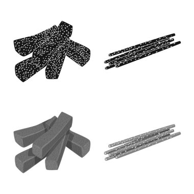 Oktoberfest ve çubuğu simgesinin yalıtılmış nesne. Oktoberfest ve hisse senedi vektör çizim pişirme.