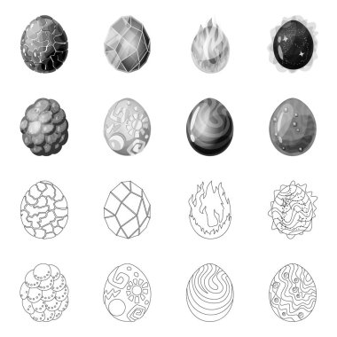 Hayvan ve tarih öncesi işareti vektör tasarımı. Hayvan ve sevimli hazır vektör çizim topluluğu.