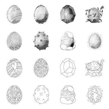 Hayvan ve tarih öncesi işareti yalıtılmış nesne. Hayvan ve sevimli hisse senedi simgesi için web topluluğu.