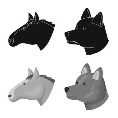 Tarım ve işareti yetiştiriciliği vektör Illustration. Tarım ve organik hisse senedi vektör çizim koleksiyonu.