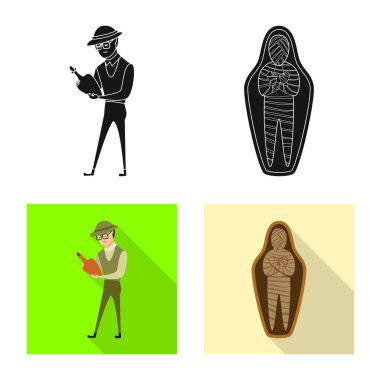 Hikaye ve öğeleri simge vektör tasarımı. Hikaye ve öznitelikleri koleksiyonu stok web simgesi.