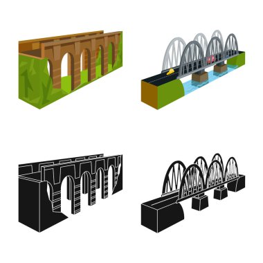 Vektör Illustration bağlantı ve tasarım sembolü. Bağlantı ve yan hisse senedi vektör çizim koleksiyonu.