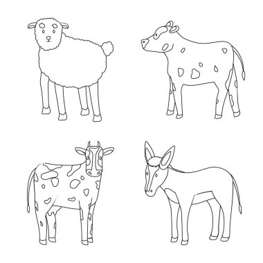 Ev yapımı ve kırsal logonun vektör tasarımı. Ev yapımı ve tarımsal stok vektörü illüstrasyonu koleksiyonu.