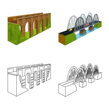 Bağlantı ve tasarım logo vektör tasarımı. Bağlantı ve web için yan hisse senedi simgesi.