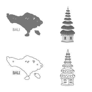 İzole nesne ve seyahat logosu. Web için set ve geleneksel stok sembolü.