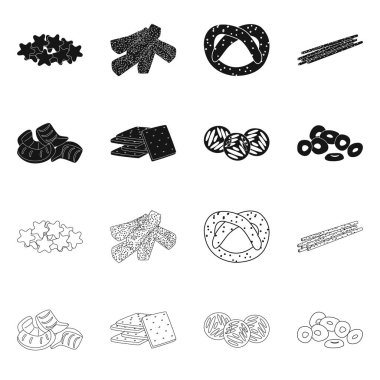 Oktoberfest ve bar logo vektör Illustration. Oktoberfest ve hisse senedi vektör çizim pişirme koleksiyonu.