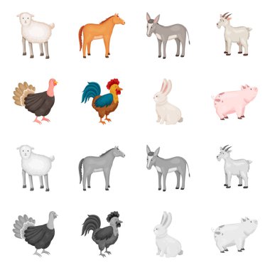 Üreme ve mutfak işareti tasarımı vektör. Koleksiyon ıslahının ve organik vektör hisse senedi simgesi.