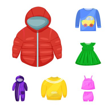 Bebek ve çocuk simgesi yalıtılmış nesne. Bebek ve çocuk hisse senedi simgesi web için kümesi.