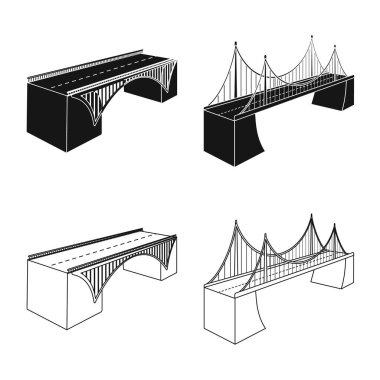 Bağlantı ve tasarım simgesi yalıtılmış nesne. Bağlantı ve hisse senedi için yan vektör simge kümesi.