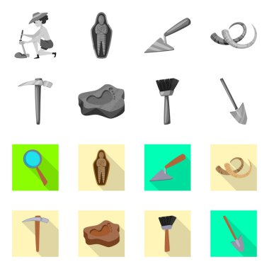 Hikaye ve öğeleri işareti vektör Illustration. Hikaye ve öznitelikleri koleksiyonu stok web simgesi.