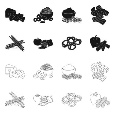 Tat ve işareti daiç yalıtılmış nesne. Tat ve web için organik hisse senedi simgesi.