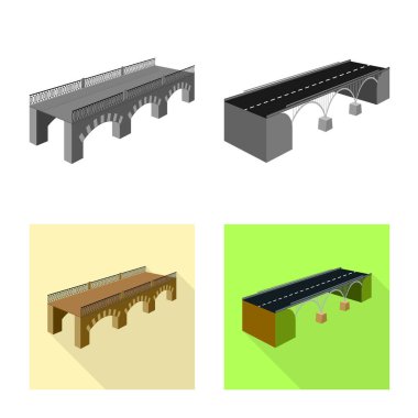 Bağlantı ve tasarım simge vektör Illustration. Bağlantı ve web için yan hisse senedi simgesi.