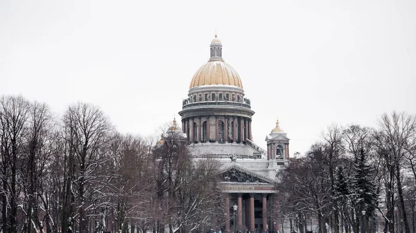 View Isaac Cathedral Petersburg Древний Собор Христианство — стоковое фото