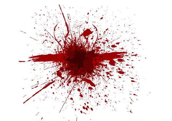Vecteur éclaboussure fond de couleur rouge — Image vectorielle