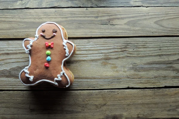 Рождественское печенье Фон — стоковое фото