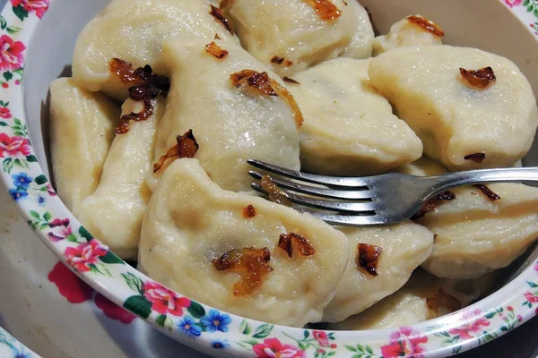 Dumplings with meat — Stock Photo, Image