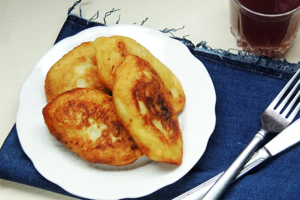 양배추와 감자 버거 — 스톡 사진