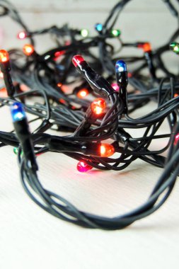 Noel çelenk. arka plan