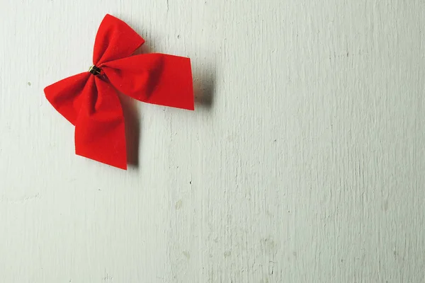 圣诞节背景, 红色弓 — 图库照片