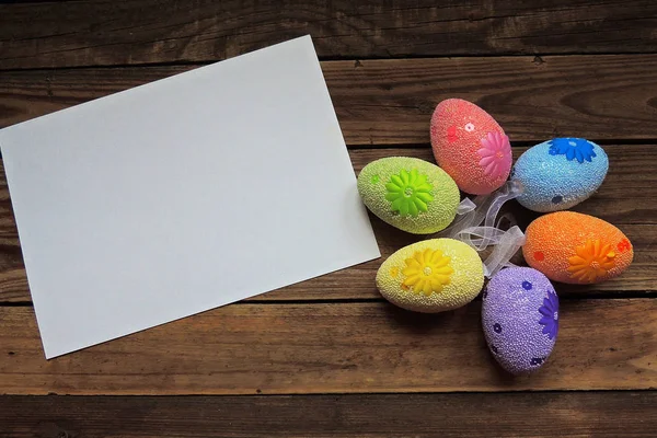 Easter eggs. Background — Stock Photo, Image