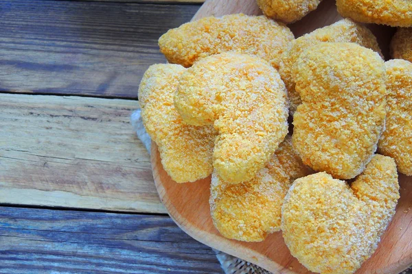 Çiğ tavuk nuggets
