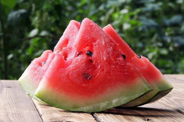 Reife rote Wassermelone — Stockfoto