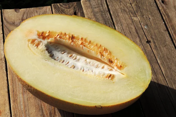 Mogen gul melon — Stockfoto