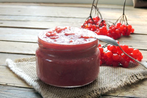 Marmelade aus dem Viburnum — Stockfoto