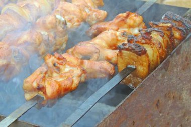 ızgara domuz barbekü