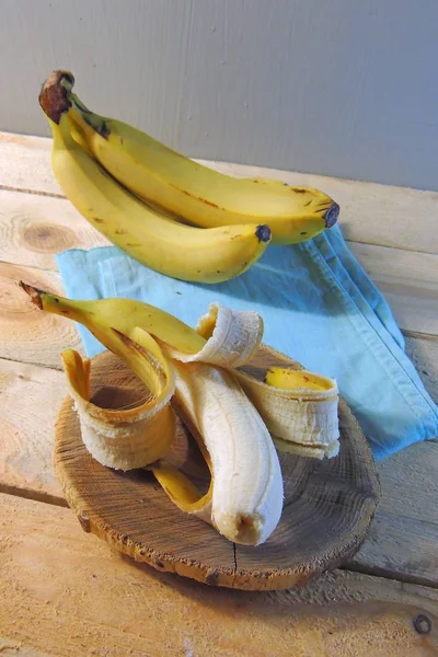 As bananas fecham. contexto — Fotografia de Stock