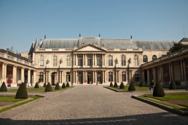  Paris Marais bölgesinde Ulusal Arşivler giriş