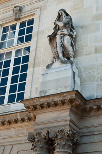 Estátua no Arquivo Nacional em Paris — Fotografia de Stock