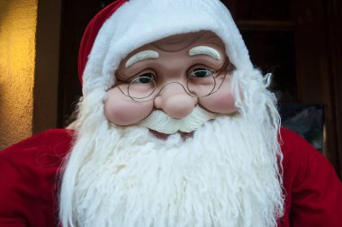 Tamam Noel Baba'nın portresi