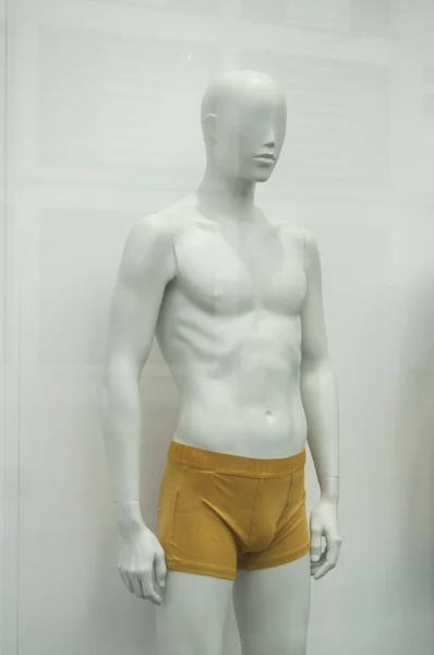 Манекен в нижнем белье моды для мужчин — стоковое фото