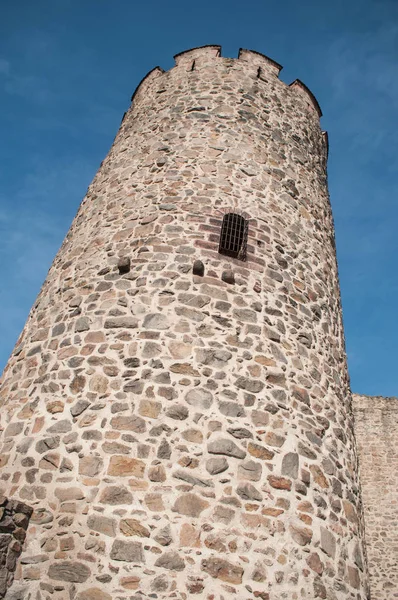 Medieval tower of  kaysersberg village — Stock Photo, Image