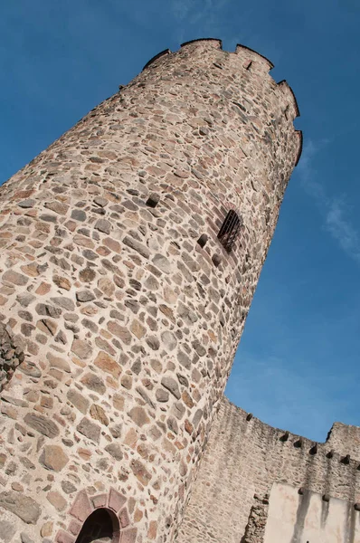 Medieval tower of kaysersberg village — Stock Photo, Image