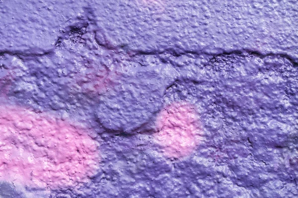 Mor ve pembe graffiti duvar doku — Stok fotoğraf