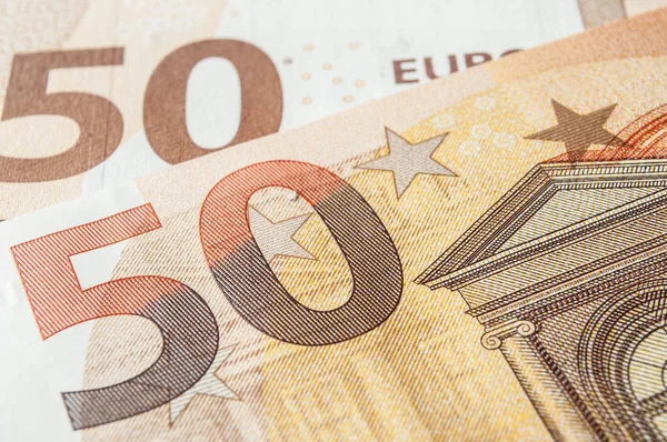 Banknotes of euro money — Stock Photo, Image