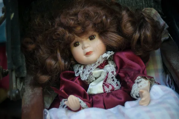 Vintage κούκλα παζαριών — Φωτογραφία Αρχείου