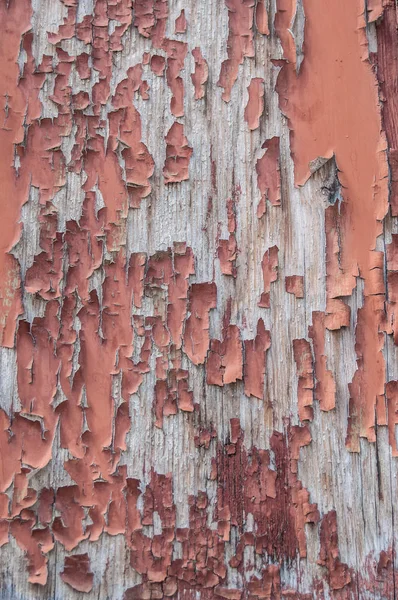 Pelar la pintura sobre textura de fondo de madera — Foto de Stock