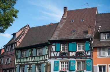 tipik mimari Colmar 