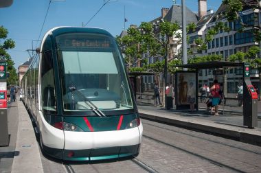 tramvay istasyonu da Broglie yerde Strasbourg