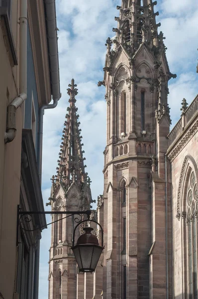 Fransa 'da Mulhouse içinde Temple — Stok fotoğraf